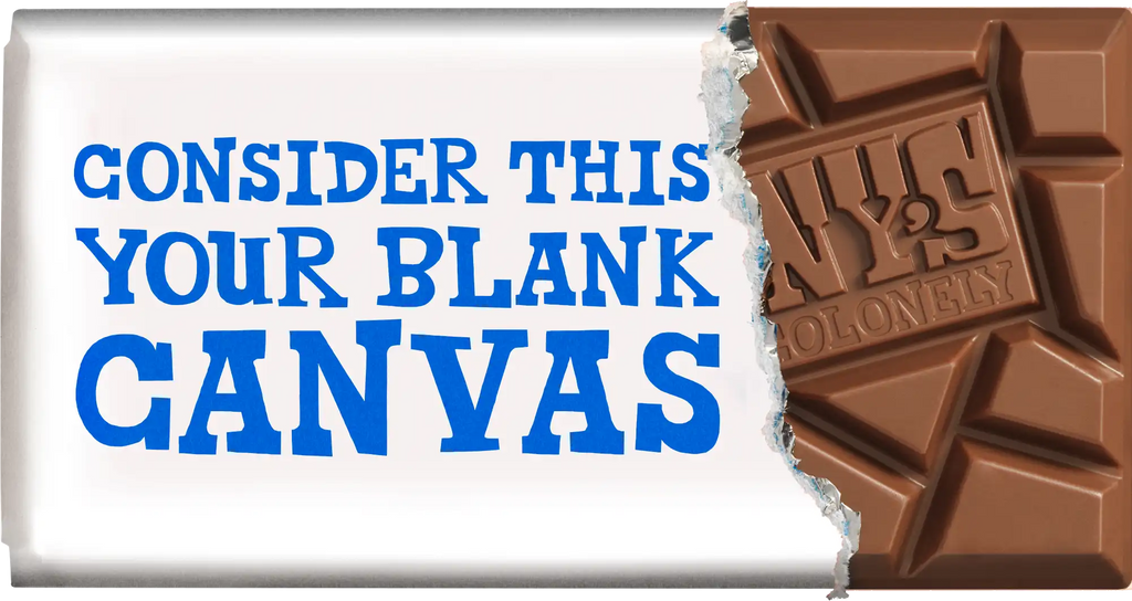 personalized large chocolate bar