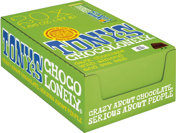 Dark Almond Sea Salt 51% Small Bars
