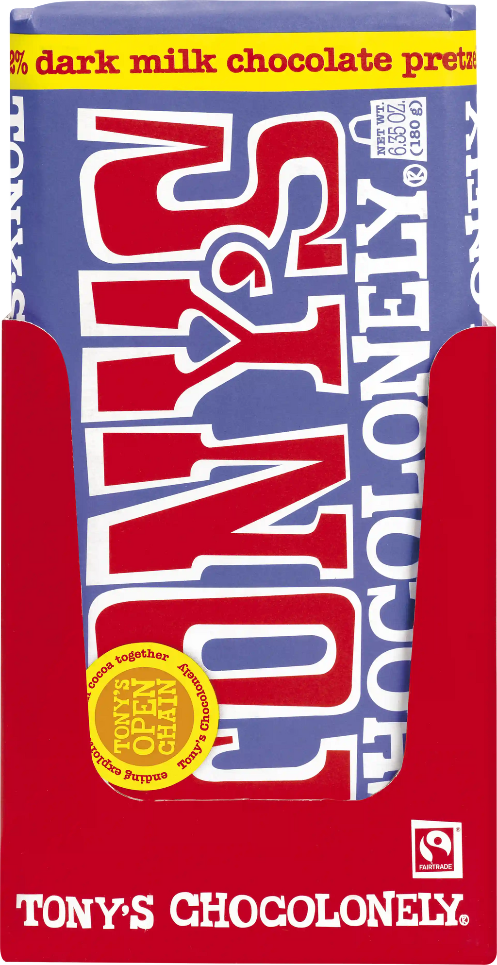 Dark Milk Pretzel Toffee 42%