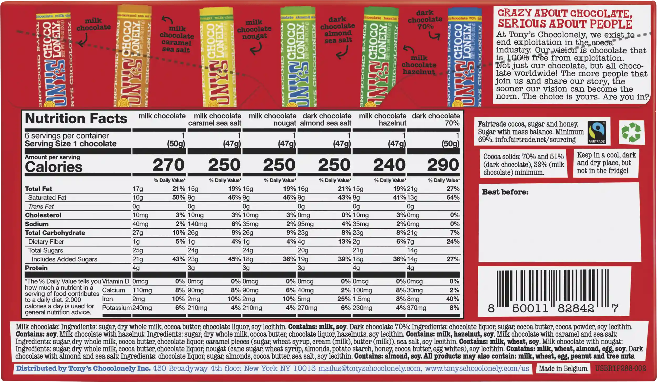 rainbow tasting pack Secondary image