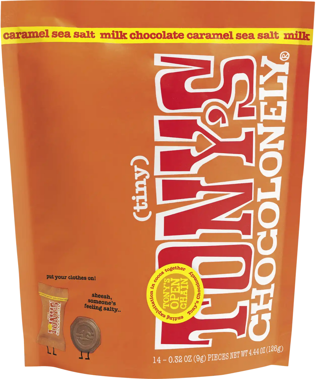 milk caramel sea salt Tiny Tony’s pouch