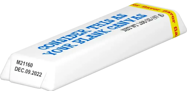 personalized small chocolate bar