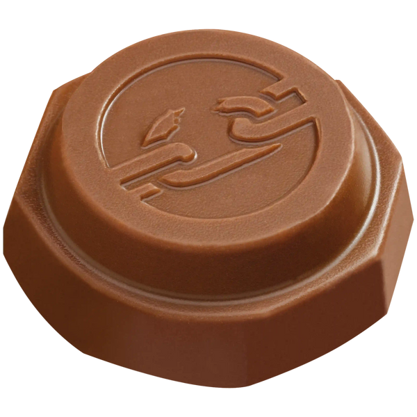 milk chocolate Tiny Tony’s pouch