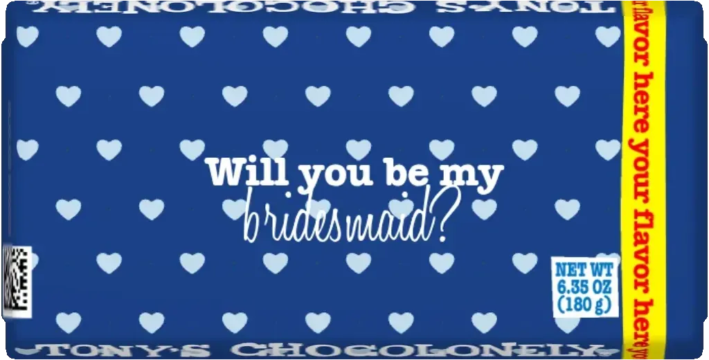 will you be my bridesmaid? Main image
