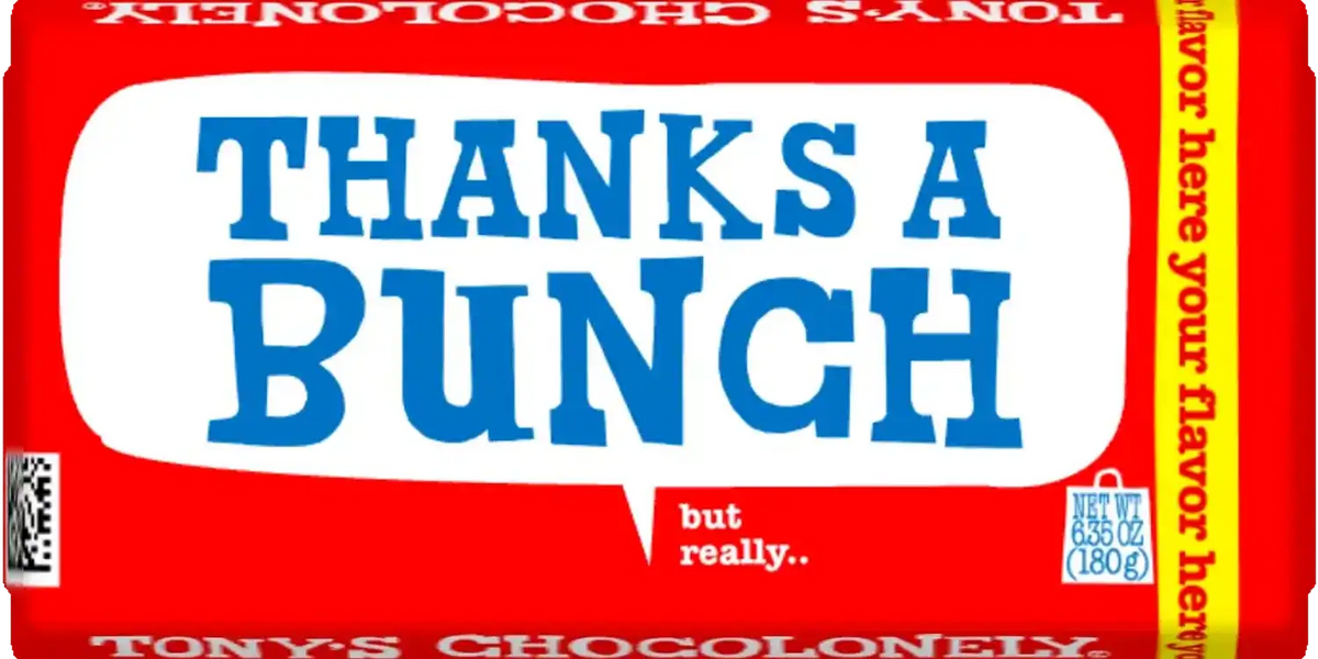 thanks a bunch Main image
